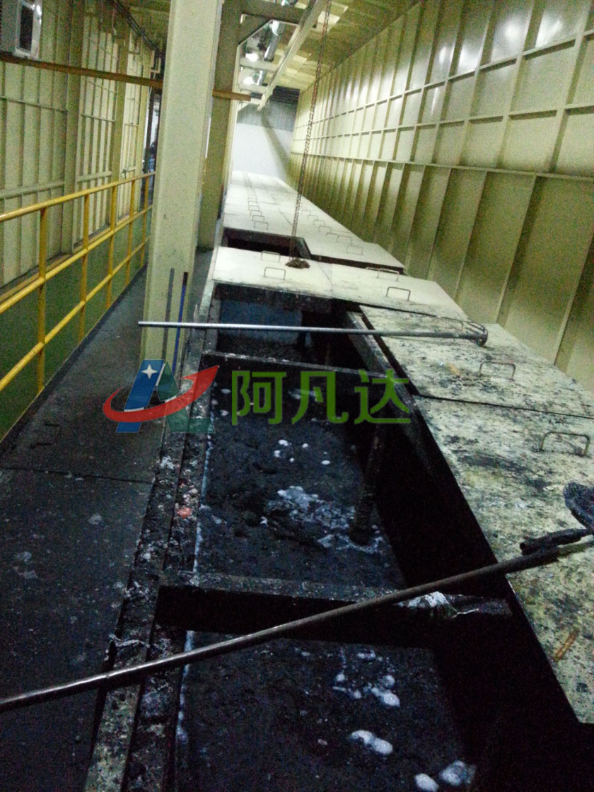 漆霧凝聚劑現場應用